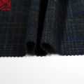 tweed plaid cashmere fleece fabric for overcoat